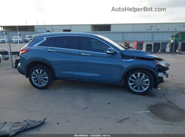 3PCAJ5BA1NF121584 2022 INFINITI QX50 Blue Widok wnętrza 360 stopni