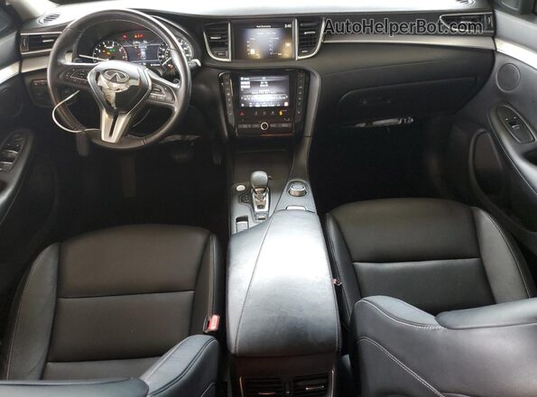 3PCAJ5BA3MF106695 2021 INFINITI QX50 Black Vista del salpicadero