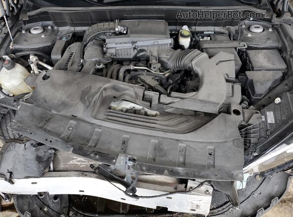 3PCAJ5BA3MF106695 2021 INFINITI QX50 Black Vista del compartimento del motor
