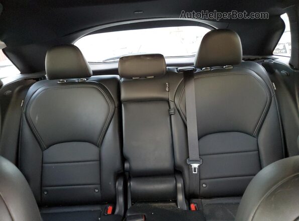 3PCAJ5BA6MF115956 2021 INFINITI QX50 Black Вид задніх сидінь