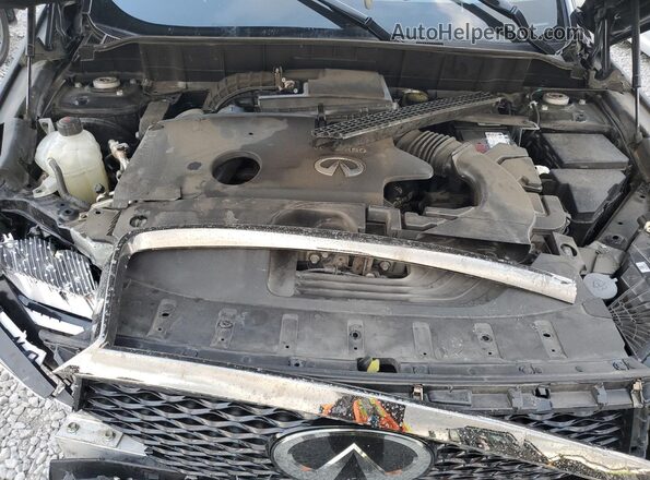 3PCAJ5BA6MF115956 2021 INFINITI QX50 Black Вид підкапотного простору