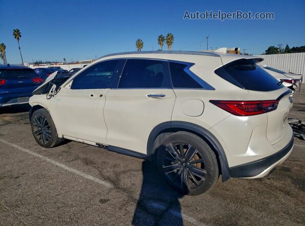 3PCAJ5BA6NF113240 2022 INFINITI QX50 White Rear left