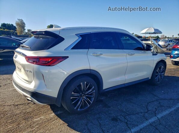 3PCAJ5BA6NF113240 2022 INFINITI QX50 White Rear right