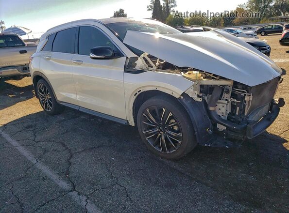 3PCAJ5BA6NF113240 2022 INFINITI QX50 White Front right