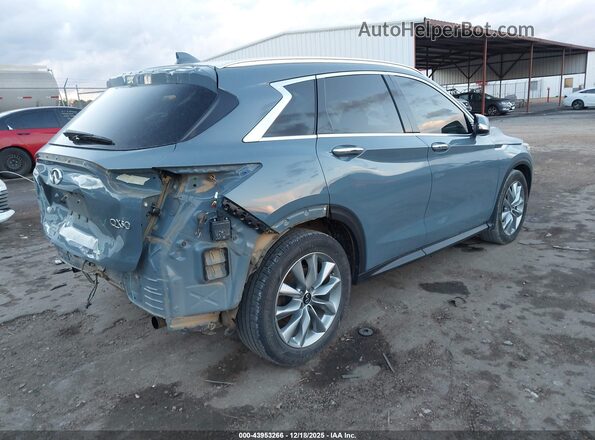 3PCAJ5BA8NF107682 2022 INFINITI QX50 Blue Tył prawy