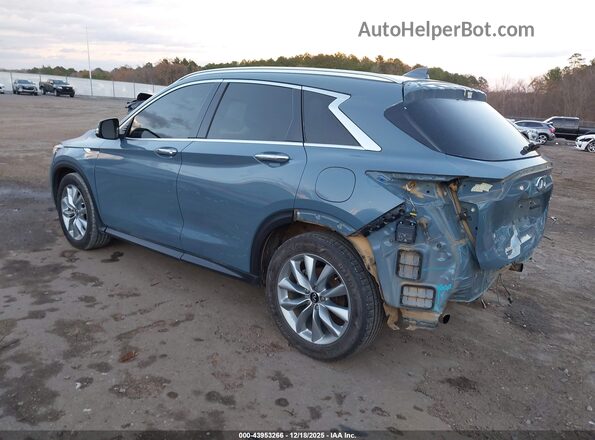 3PCAJ5BA8NF107682 2022 INFINITI QX50 Blue Tył lewy