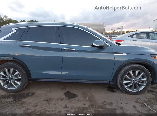 3PCAJ5BA8NF107682 2022 INFINITI QX50 Blue Widok wnętrza 360 stopni