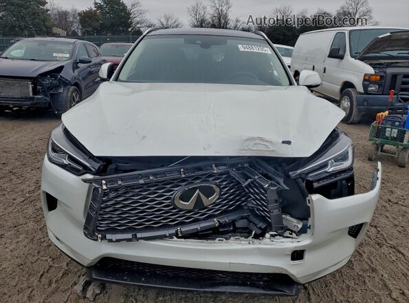 3PCAJ5BA8RF115223 2024 INFINITI QX50 White Вид спереду