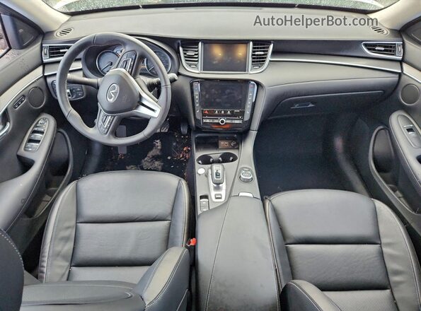 3PCAJ5BA8RF115223 2024 INFINITI QX50 White Вид панелі приладів