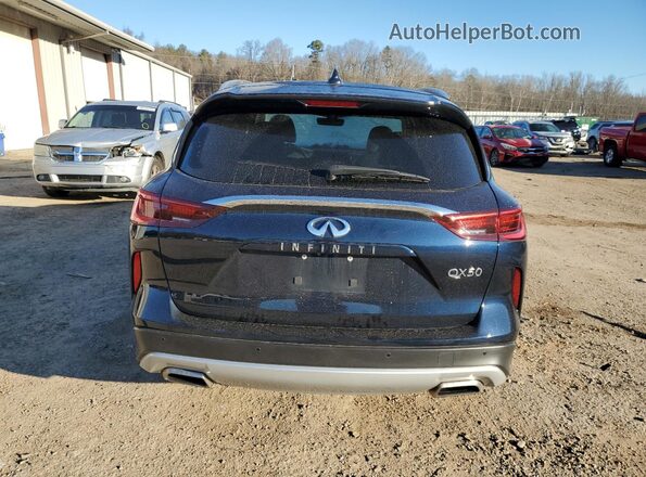 3PCAJ5BAXPF118654 2023 INFINITI QX50 Blue Вид ззаду
