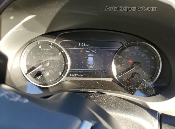 3PCAJ5BAXPF118654 2023 INFINITI QX50 Blue Вид щитка приладів