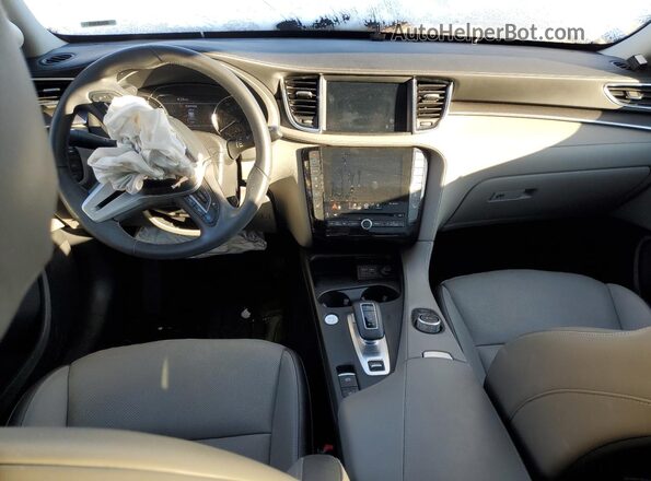 3PCAJ5BAXPF118654 2023 INFINITI QX50 Blue Вид панелі приладів
