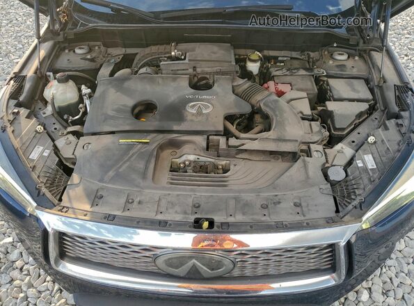 3PCAJ5BB0MF123852 2021 INFINITI QX50 Black Widok komory silnika