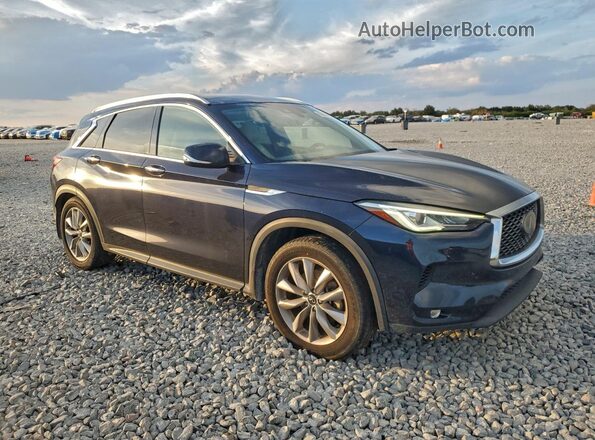 3PCAJ5BB0MF123852 2021 INFINITI QX50 Black Przód prawy