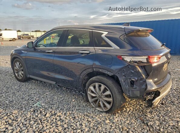 3PCAJ5BB0MF123852 2021 INFINITI QX50 Black Tył lewy