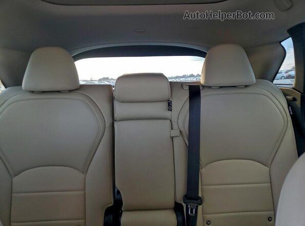3PCAJ5BB0MF123852 2021 INFINITI QX50 Black Widok tylnych siedzeń