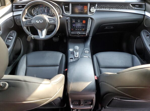 3PCAJ5BB1MF115324 2021 INFINITI QX50 Серый Вид панели приборов
