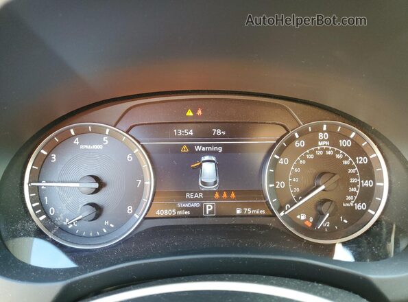 3PCAJ5BB1MF115324 2021 INFINITI QX50 Серый Вид щитка приборов