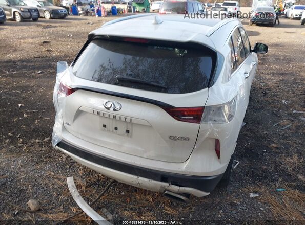 3PCAJ5BB1NF108200 2022 INFINITI QX50 White 