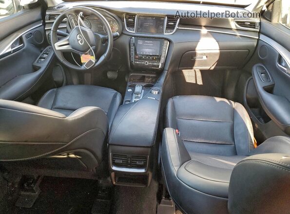 3PCAJ5BB1RF105769 2024 INFINITI QX50 White Widok deski rozdzielczej