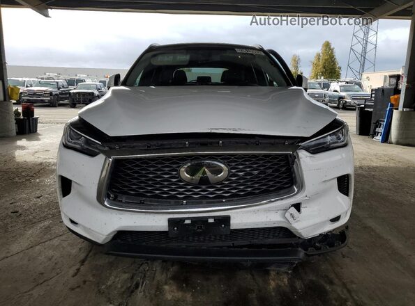 3PCAJ5BB1RF105769 2024 INFINITI QX50 White Widok wnętrza 360 stopni