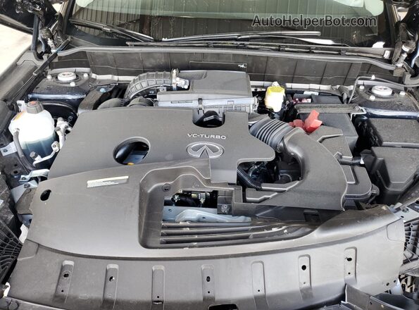 3PCAJ5BB3SF109604 2025 INFINITI QX50 Blue Widok wnętrza z tyłu