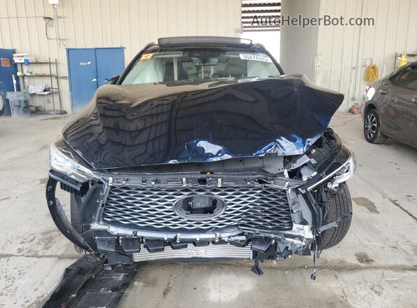 3PCAJ5BB3SF109604 2025 INFINITI QX50 Blue Widok z przodu