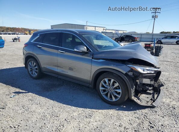 3PCAJ5BB6MF125444 2021 INFINITI QX50 Gray Front right