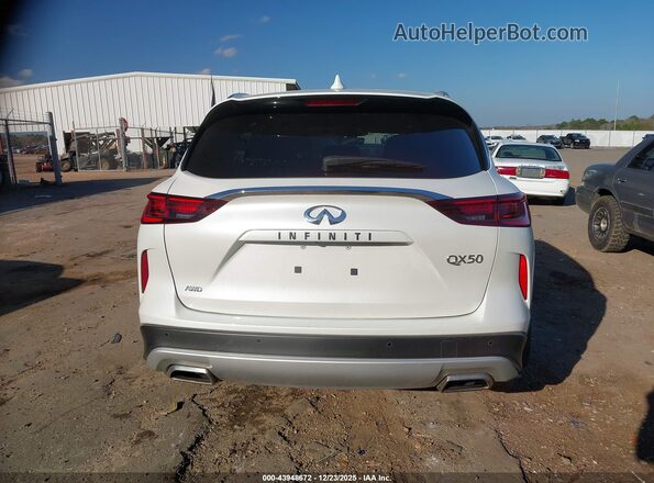 3PCAJ5BBXSF108210 2025 INFINITI QX50 White 