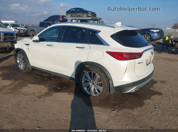 3PCAJ5CA0MF111948 2021 INFINITI QX50 White Tył lewy