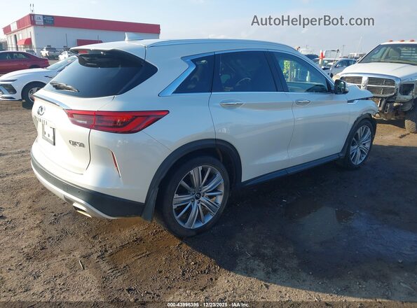 3PCAJ5CA0MF111948 2021 INFINITI QX50 White Tył prawy