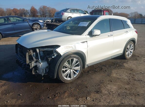 3PCAJ5CA0MF111948 2021 INFINITI QX50 White Przód lewy