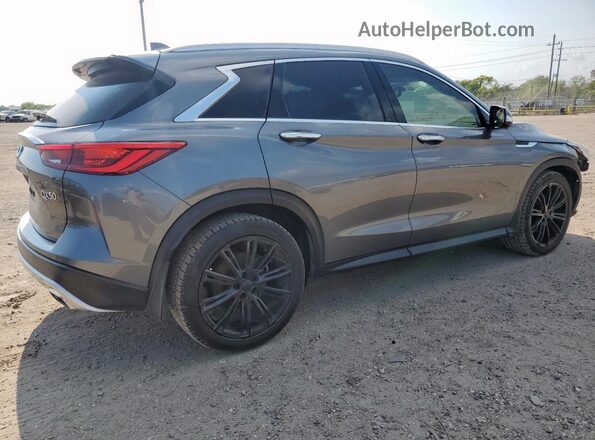 3PCAJ5CA2MF121381 2021 INFINITI QX50 Серый Задняя правая четверть