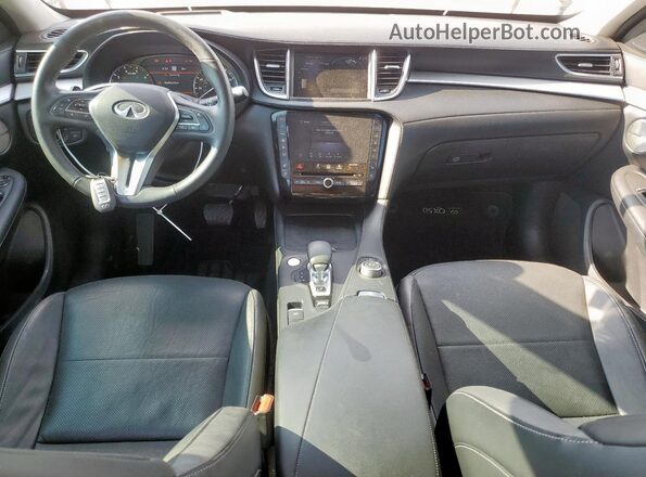 3PCAJ5CA2MF121381 2021 INFINITI QX50 Серый Вид панели приборов