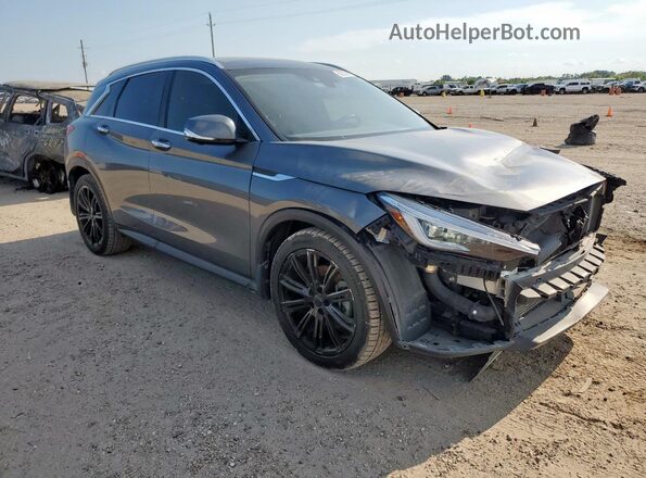 3PCAJ5CA2MF121381 2021 INFINITI QX50 Серый Передняя правая четверть