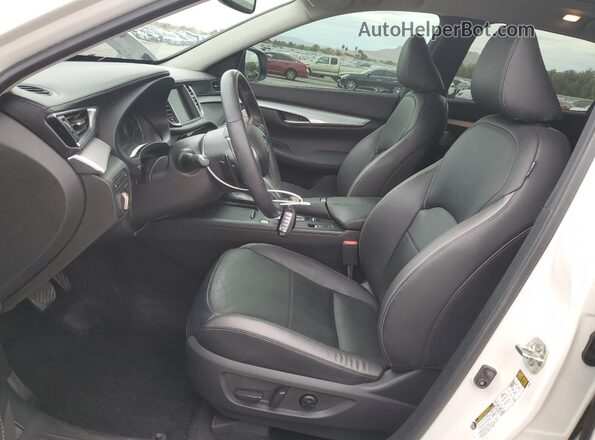 3PCAJ5CA7NF120258 2022 INFINITI QX50 White წინა სალონის ხედი