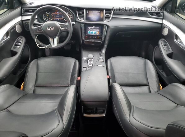 3PCAJ5CA7NF120258 2022 INFINITI QX50 White წინა პანელის ხედი