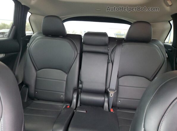 3PCAJ5CA7NF120258 2022 INFINITI QX50 White უკანა სავარძლების ხედი