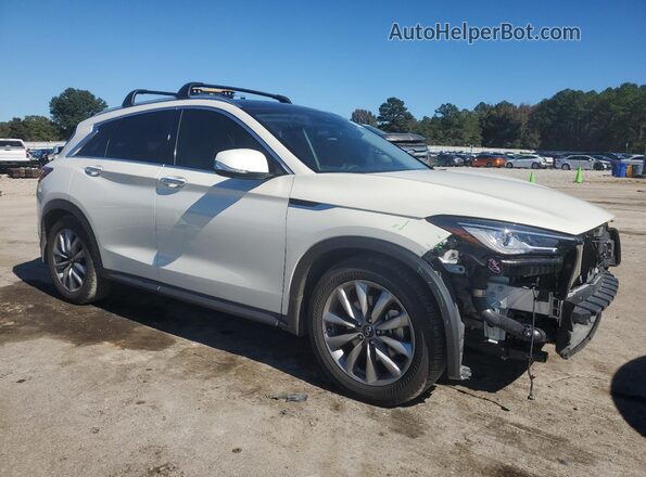 3PCAJ5CA8NF116459 2022 INFINITI QX50 White Przód prawy