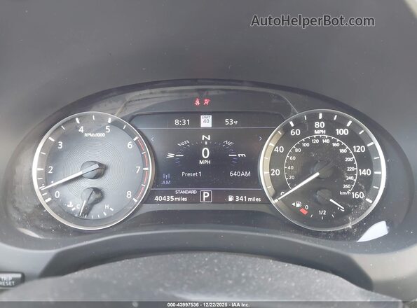 3PCAJ5CB7MF108134 2021 INFINITI QX50 White Հետևի նստատեղերի տեսք