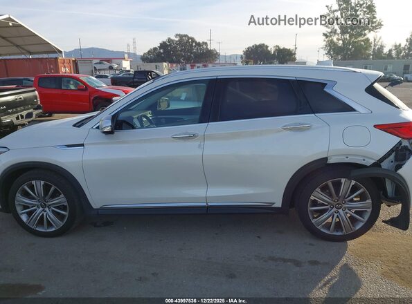 3PCAJ5CB7MF108134 2021 INFINITI QX50 White Սալոնի 360 աստիճան տեսք