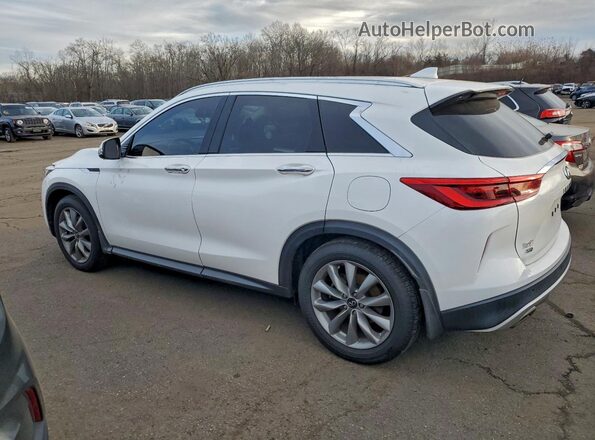 3PCAJ5CB7MF111826 2021 INFINITI QX50 White Trasero izquierdo