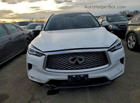 3PCAJ5CB7MF111826 2021 INFINITI QX50 White Vista frontal