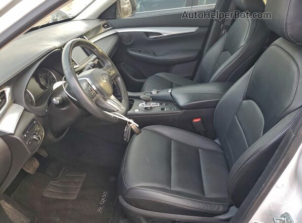 3PCAJ5CB7MF111826 2021 INFINITI QX50 White Vista interior delantera