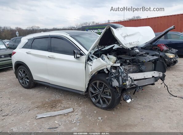 3PCAJ5DB6MF112903 2021 INFINITI QX50 White 