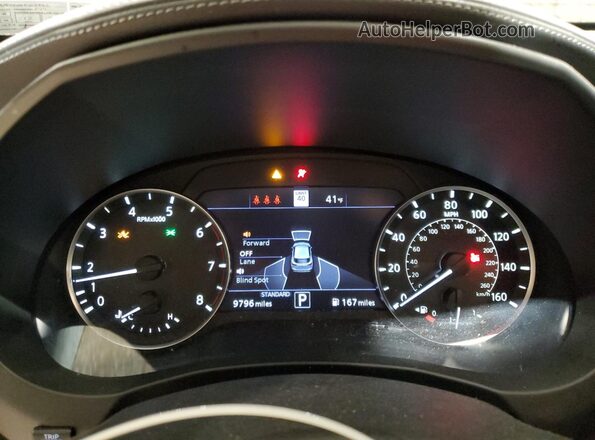 3PCAJ5FB0SF102863 2025 INFINITI QX50 Серый Вид щитка приборов