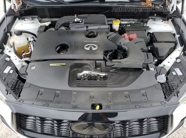 3PCAJ5FB3PF116117 2023 INFINITI QX50 White Շարժիչի բաժամունքի տեսք
