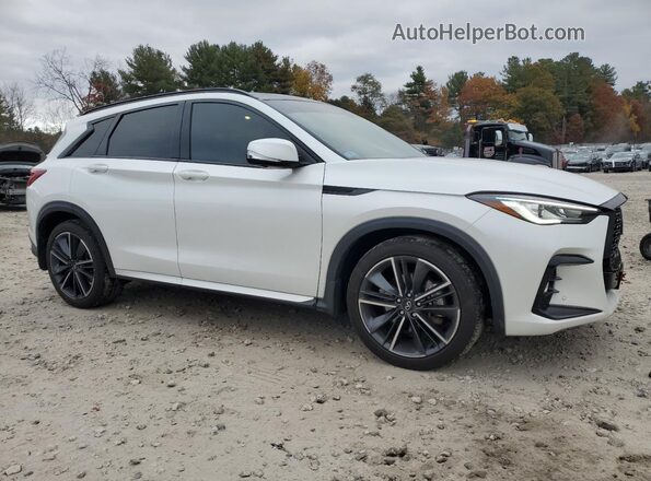 3PCAJ5FB3PF116117 2023 INFINITI QX50 White Առջևի աջ