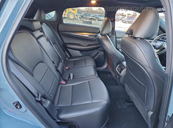 3PCAJ5J30NF103452 2022 INFINITI QX55 Blue Vista interior trasera