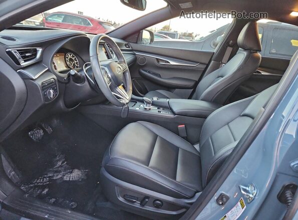 3PCAJ5J30NF103452 2022 INFINITI QX55 Blue Vista interior delantera